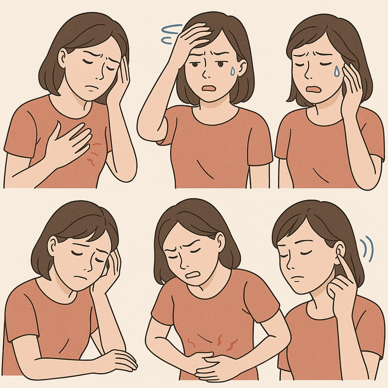 自律神經失調症狀有哪些？5大常見警訊你中了幾項？