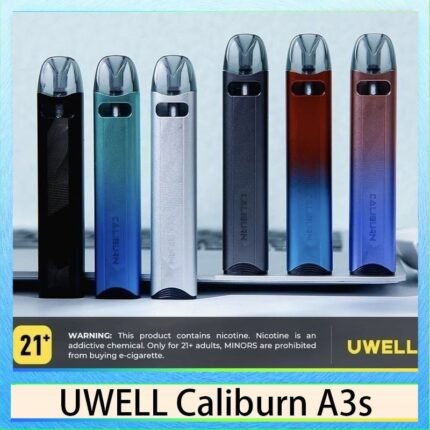 UWELL Caliburn A3S咖哩棒A3S POD電子煙主機官網評價說明書