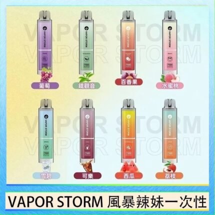 VAPOR STORM風暴辣妹一次性主機充電7500口（5%）